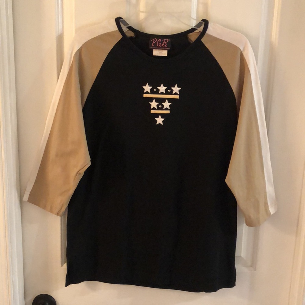 Vintage PGB Black and Tan Star Logo Outfit - Picture 2 of 12